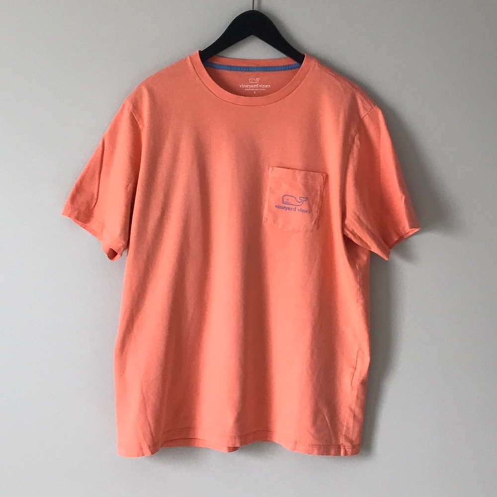 Vineyard Vines Orange Logo Tshirt